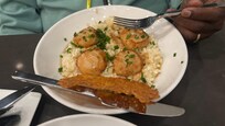 Brown Butter Scallops with Risotto