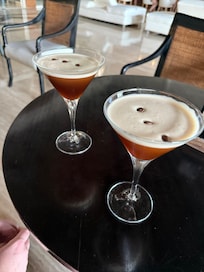 The lobby bar has the BEST espresso martinis!