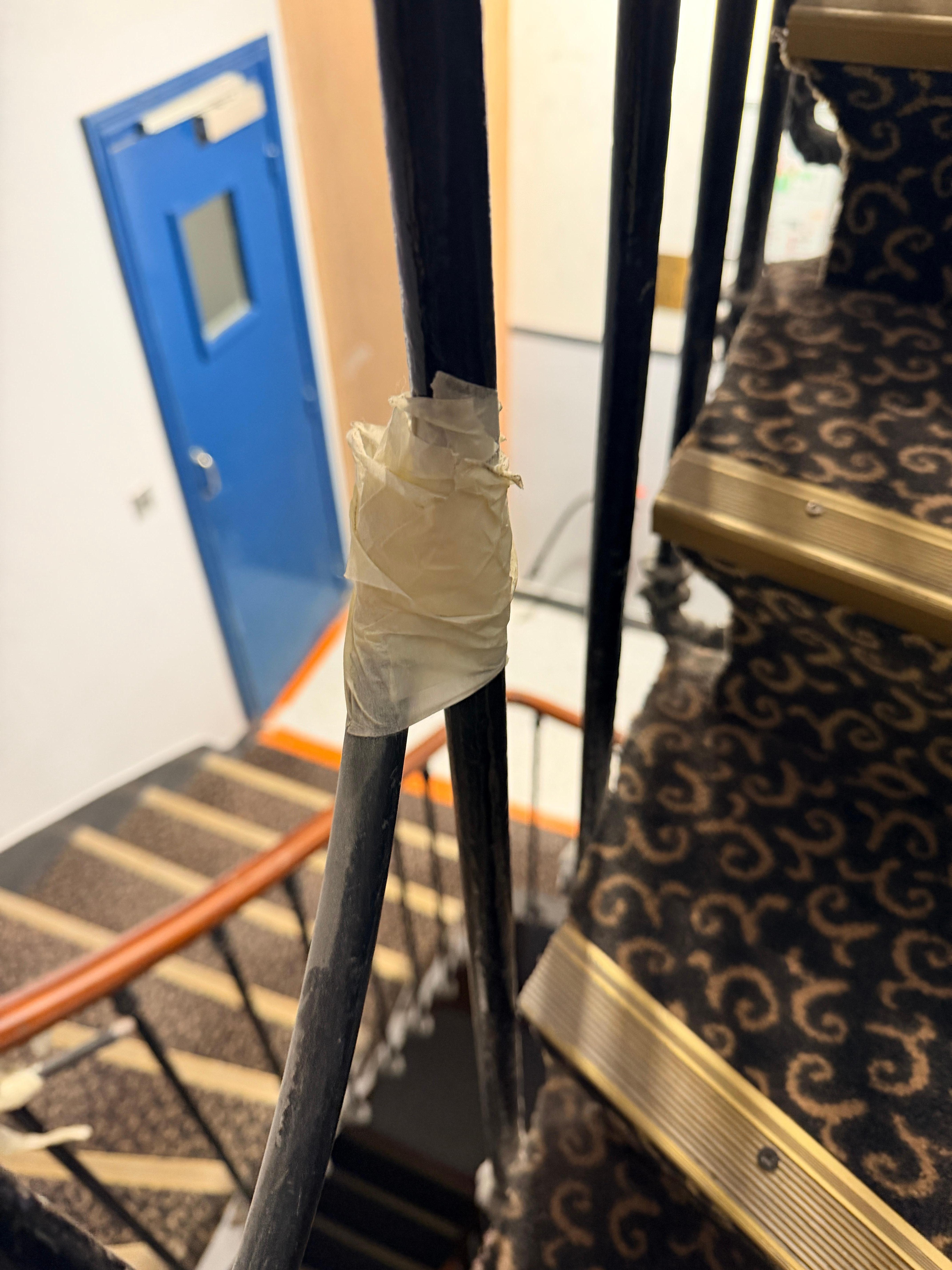 Unsafe Stairs & railings