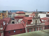 A window view at Luma Terra.