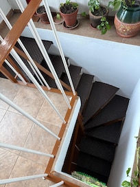 Stairs to the third floor