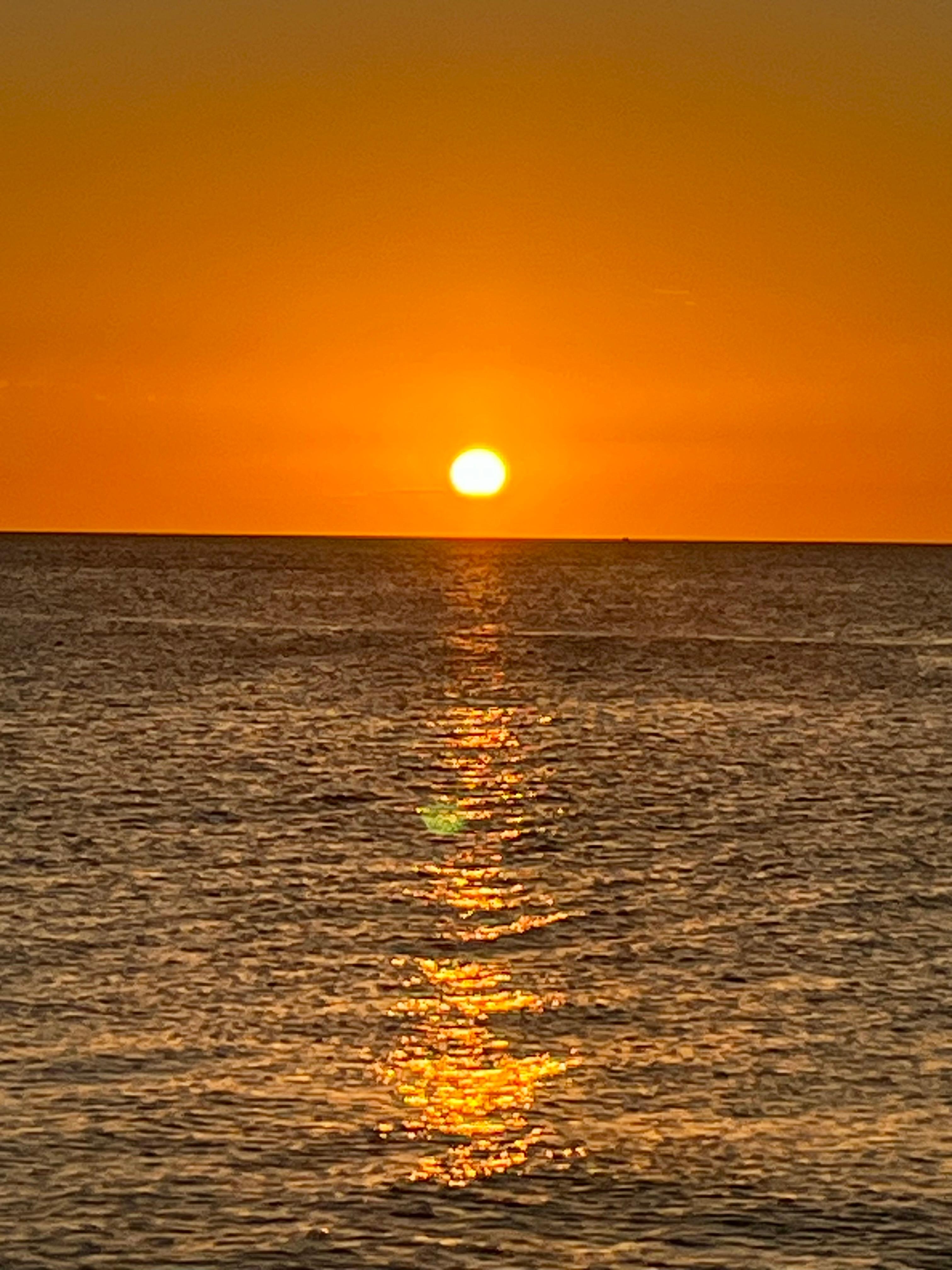 Sunset on Eagle Beach
