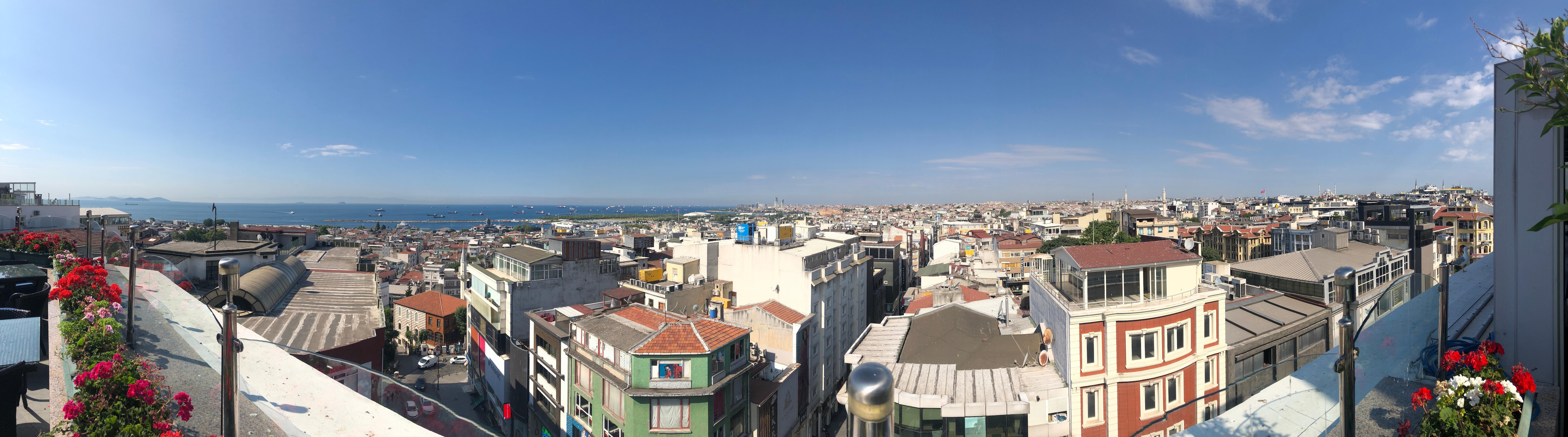 Lovely view from lunch floor