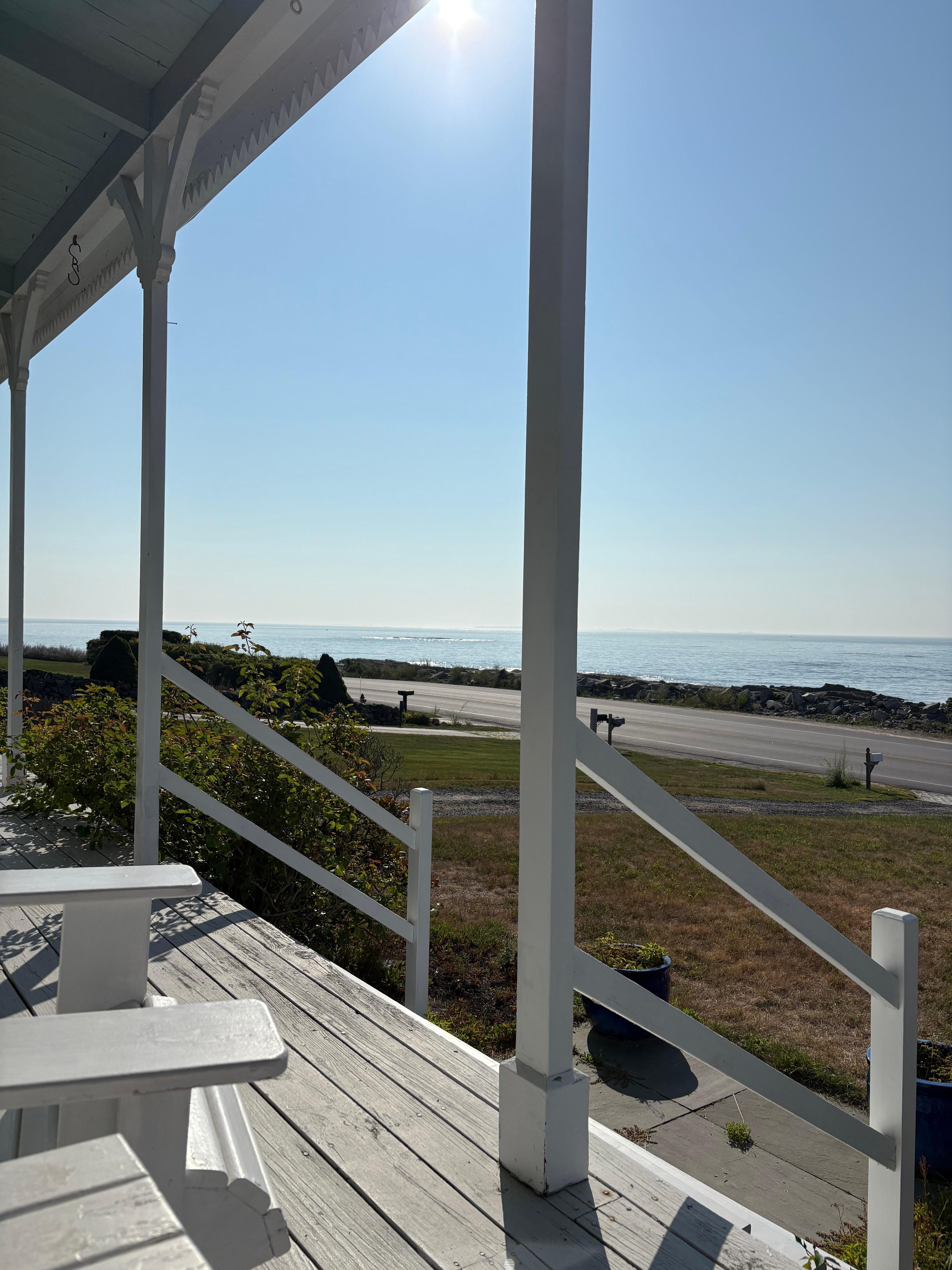 View from front porch 