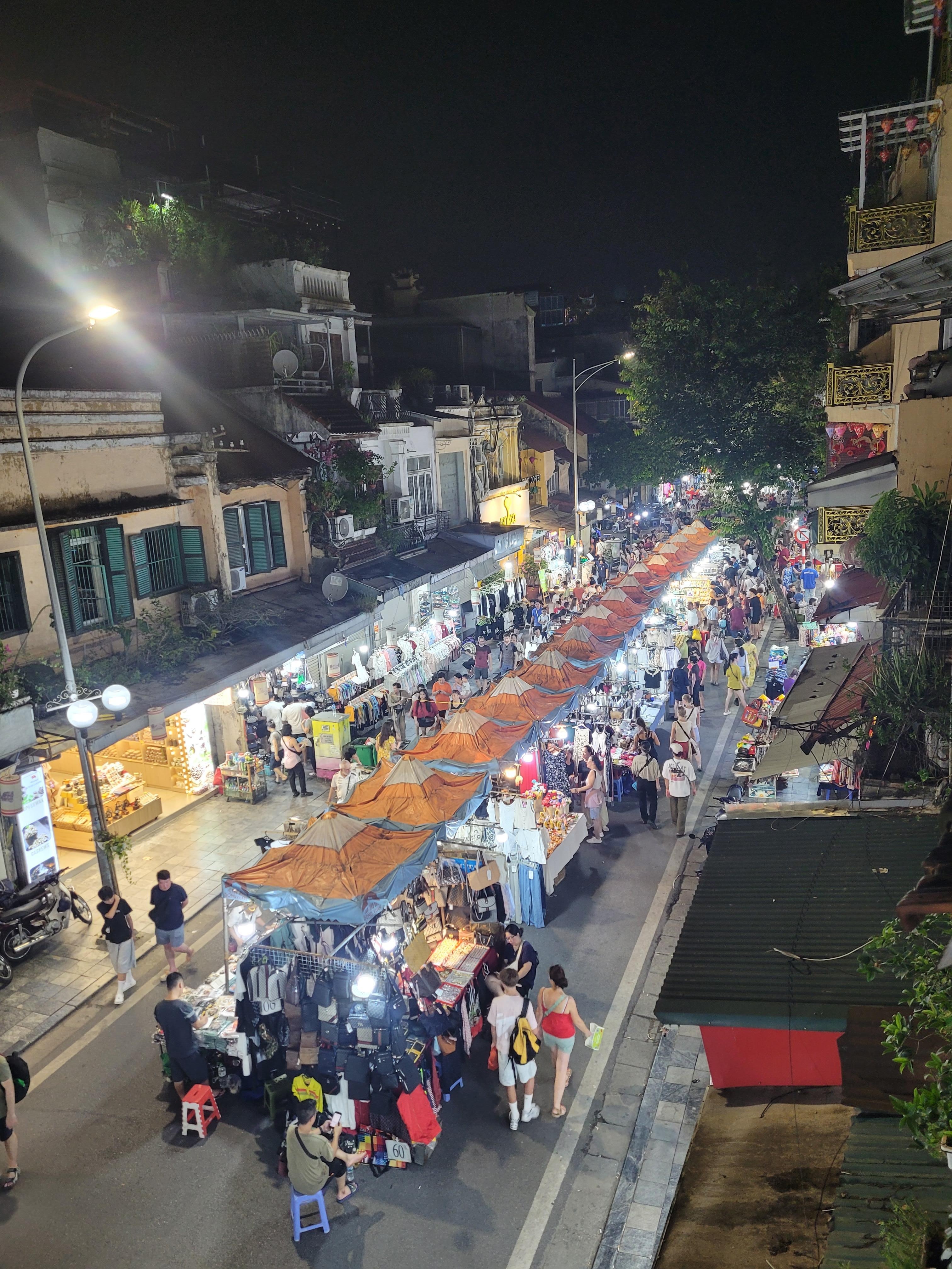 La vue de notre chambre 