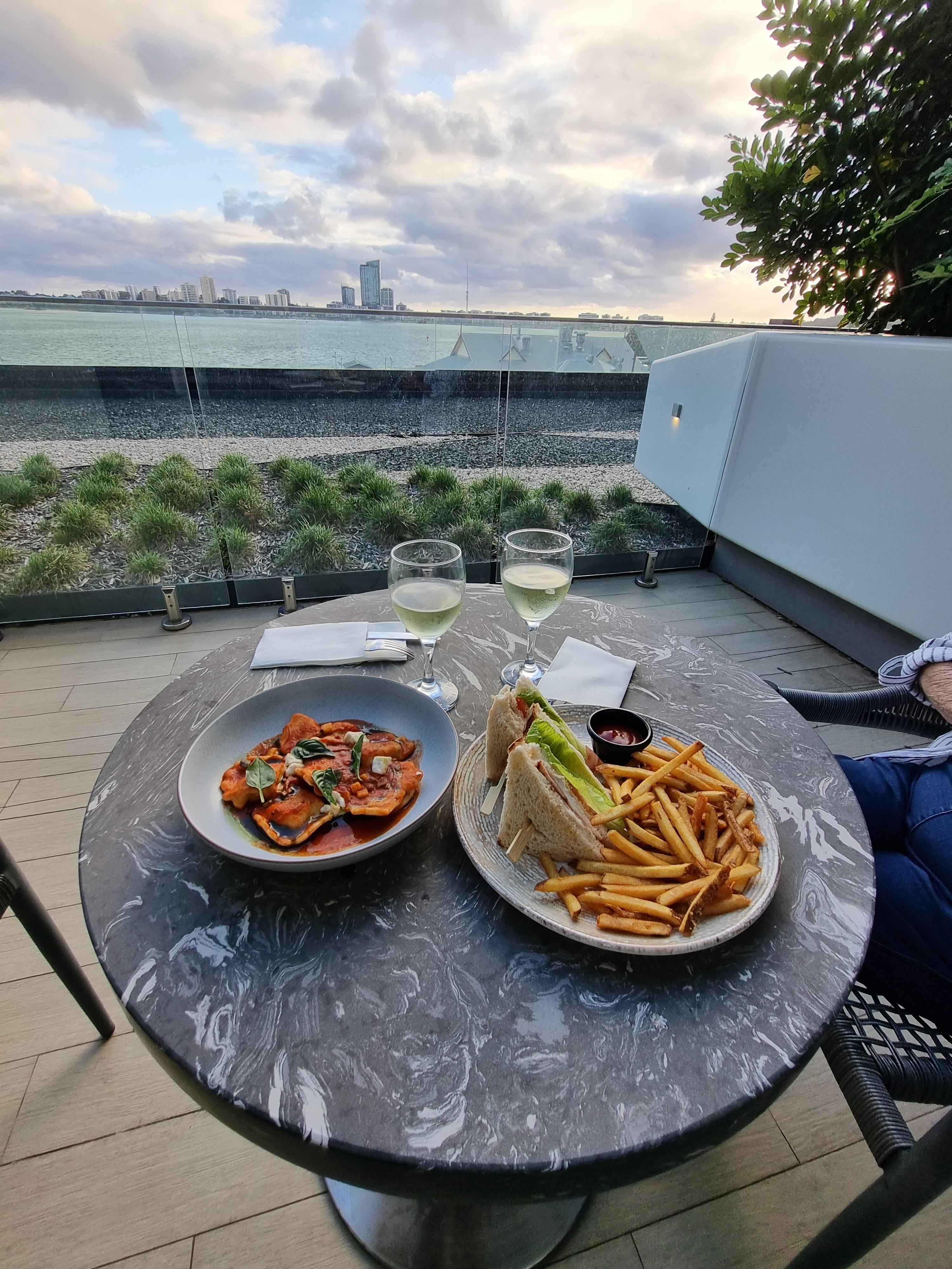 Balcony room with room service