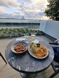 Balcony room with room service