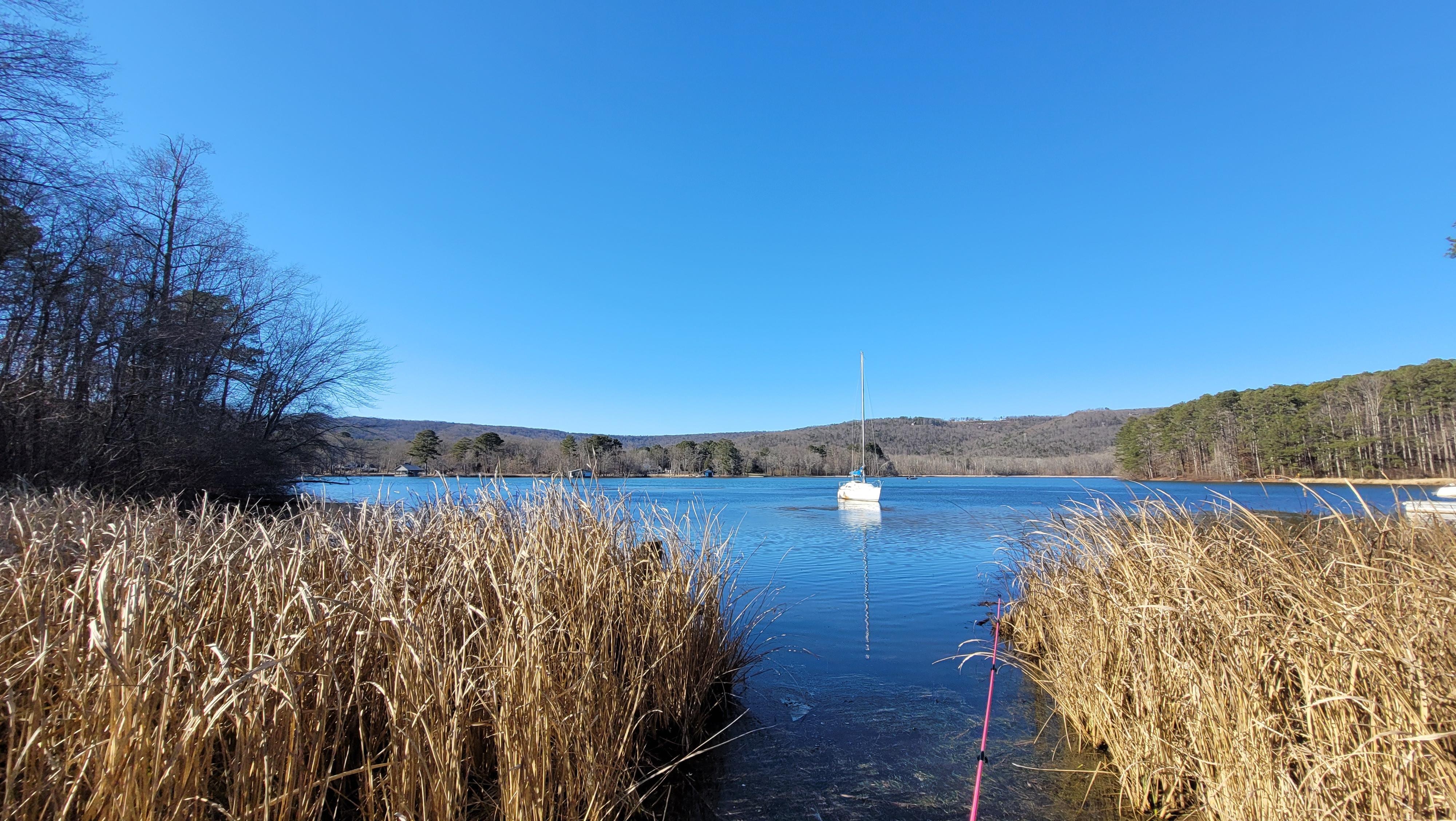 Standing on the dock