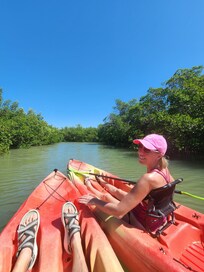 Kayaking by Lover’s Key was great!