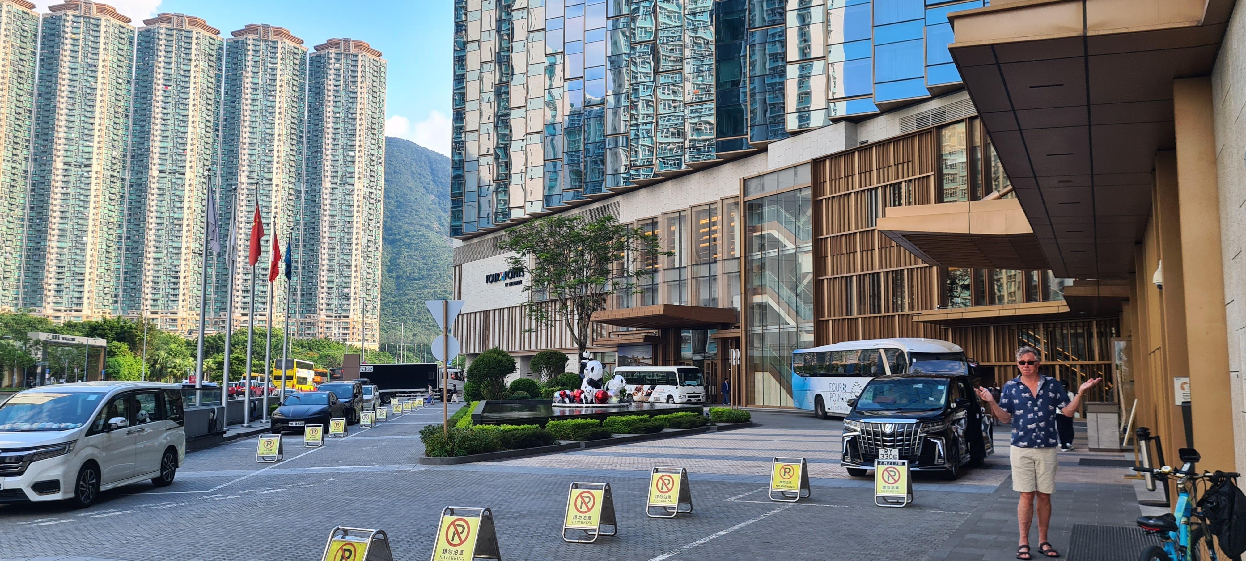 Hotel entrance