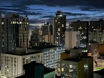 Vista do quarto 12º andar