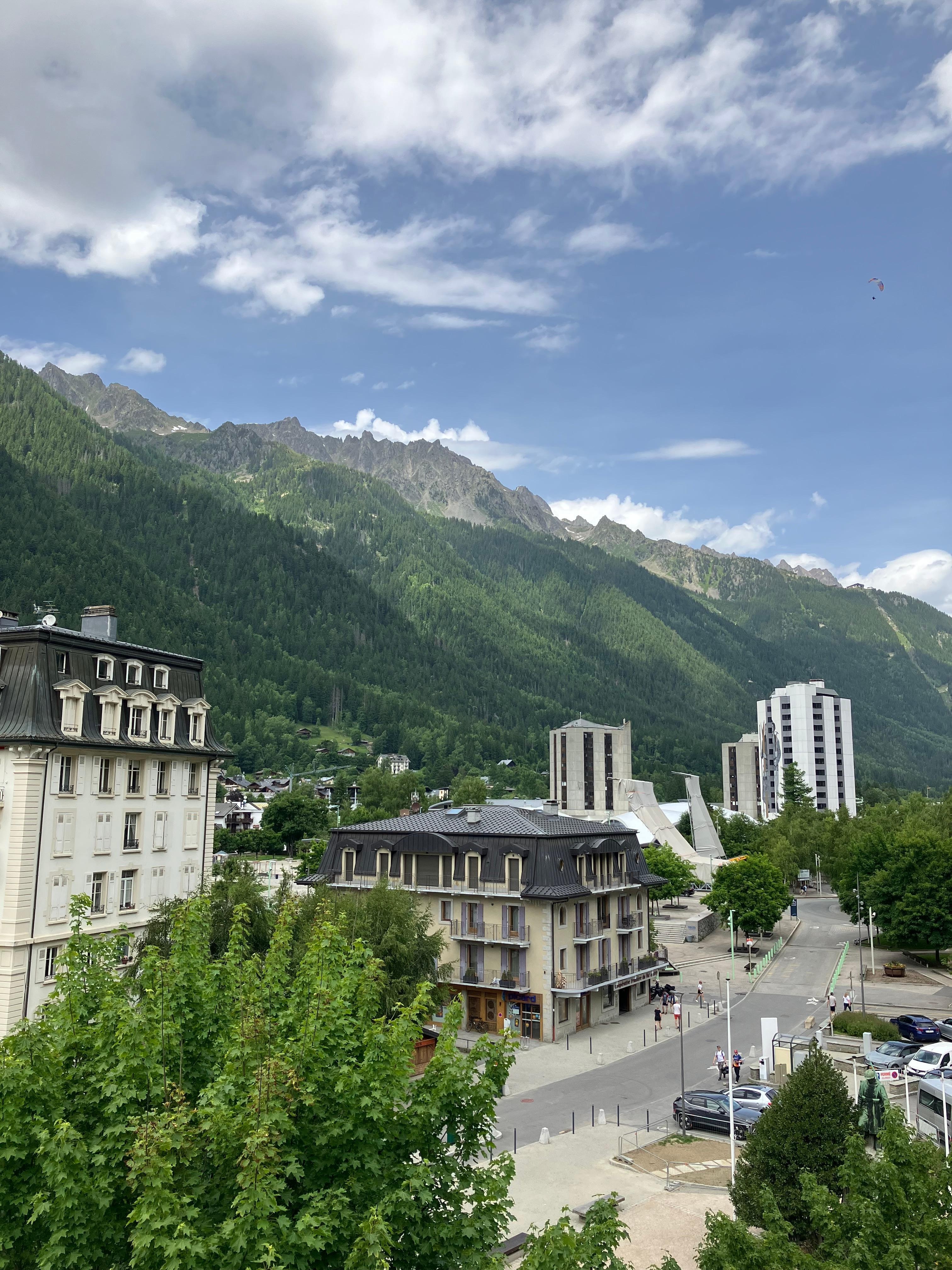 View from our balcony