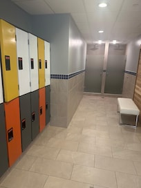 Gym change room