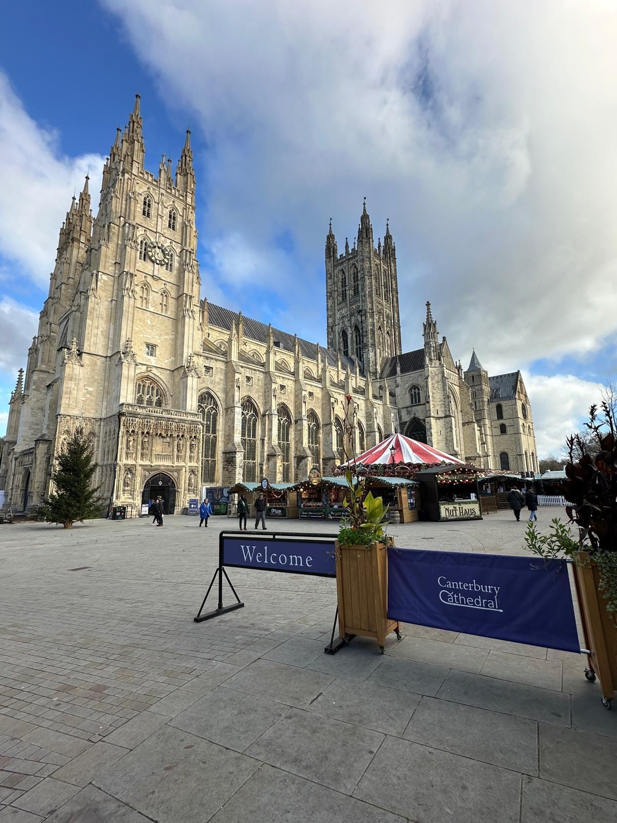 Canterbury cathedral. 