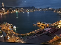 Night view from our r