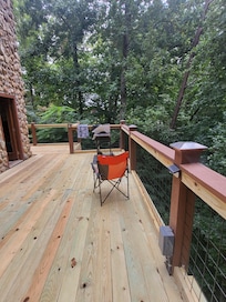 New deck..it's nice just needed to clean up.