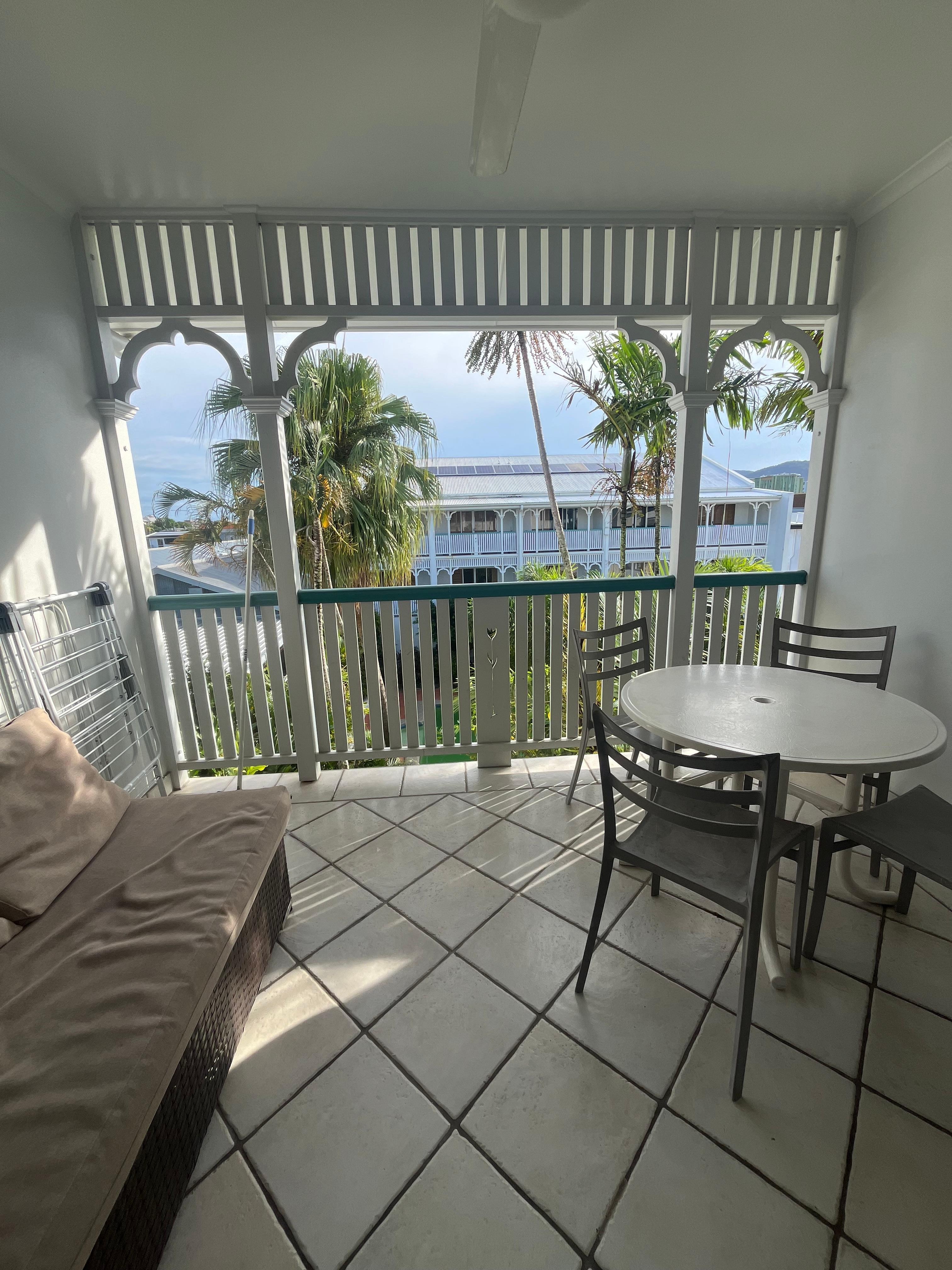 3階のテラスから見る景色は毎日の楽しみでした。