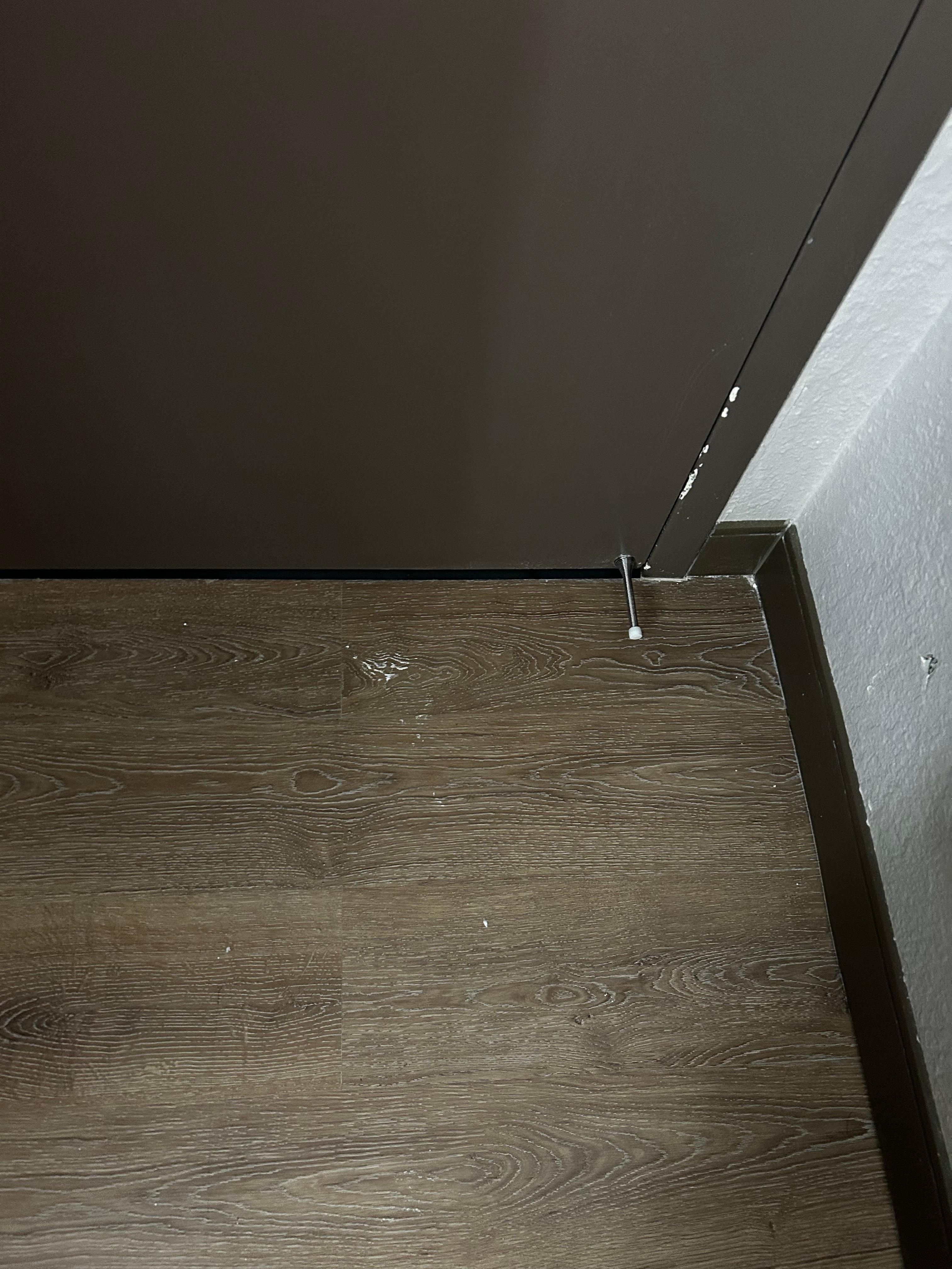 In room, paint everywhere