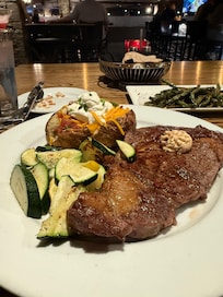 Dinner at lakeside restaurant