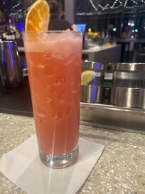 Rising Tide. Luxurious tropical party vibes with this one! If I was to pick a single drink to enjoy, it would’ve been this one