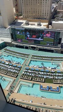 The pool is incredible