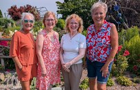 The aunts and my mother-in-law (the tall one) on Washington Island.