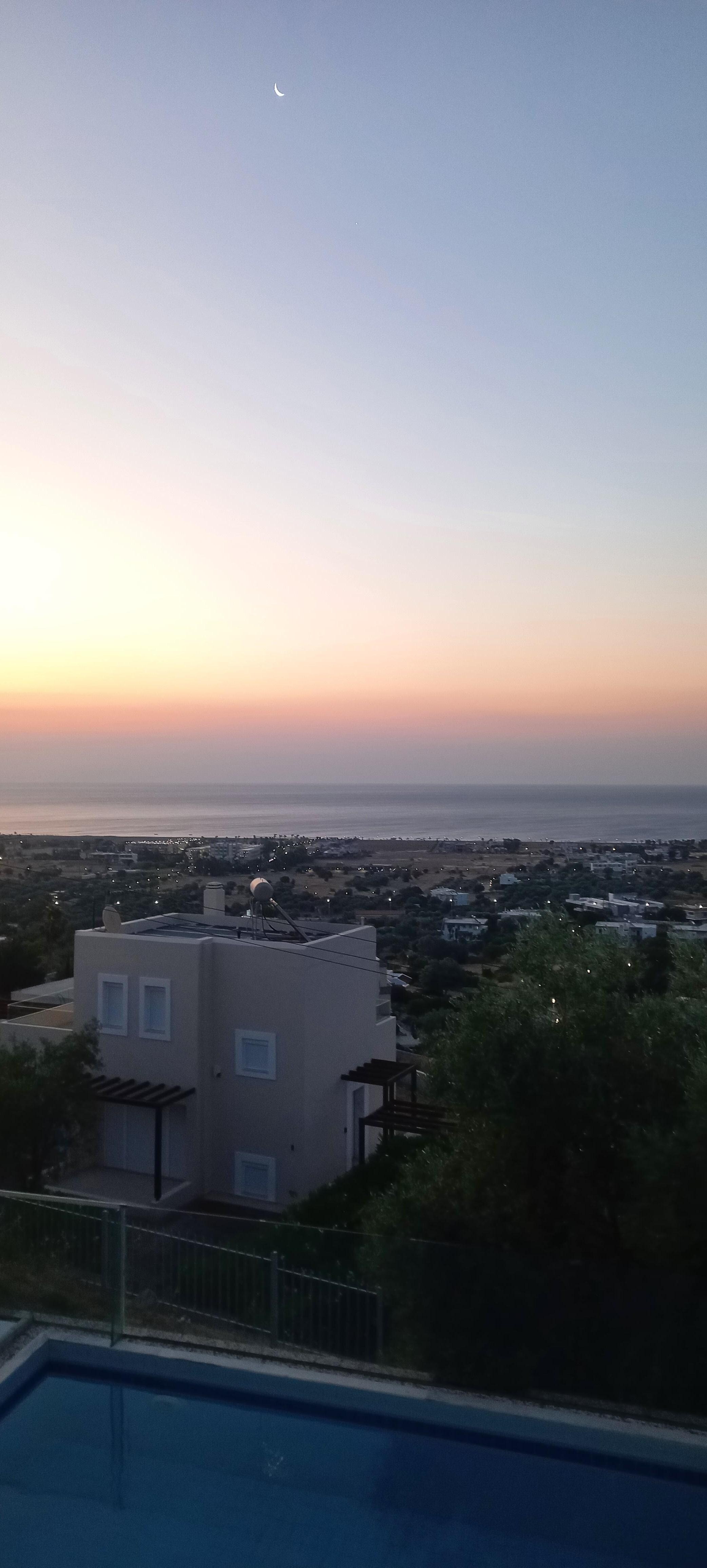 Sunrise sea view