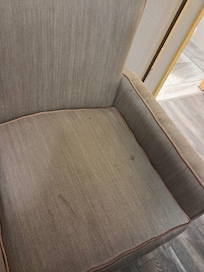 Stained chair