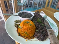 Steak was really good