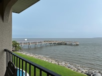 View from the large balcony