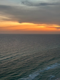 The sunsets are beautiful