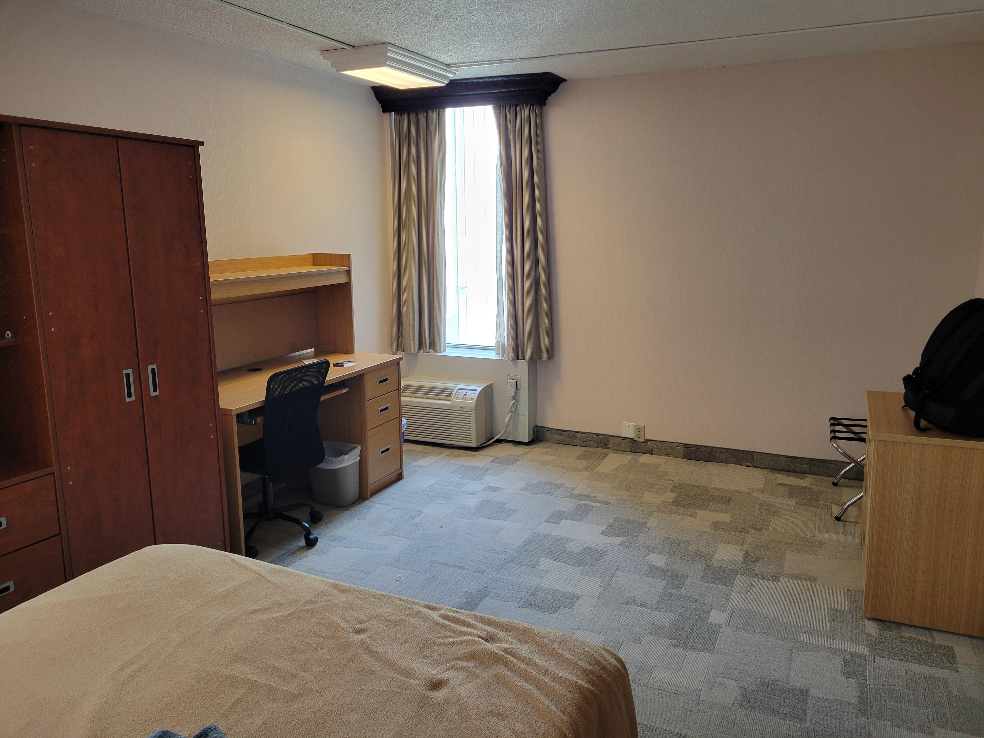Larger than any dorm room I ever had!
