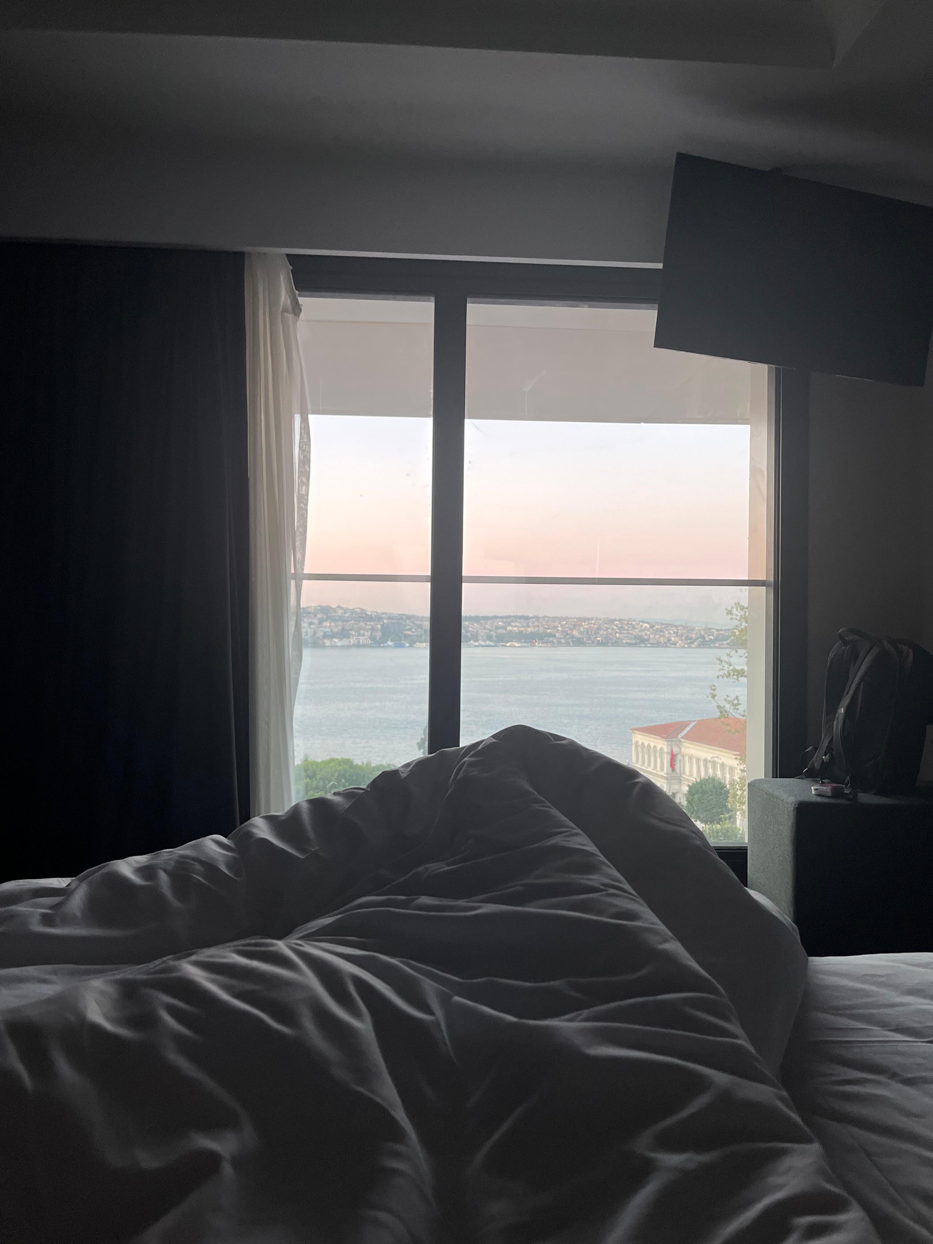 The best breakfast in bed view ever!