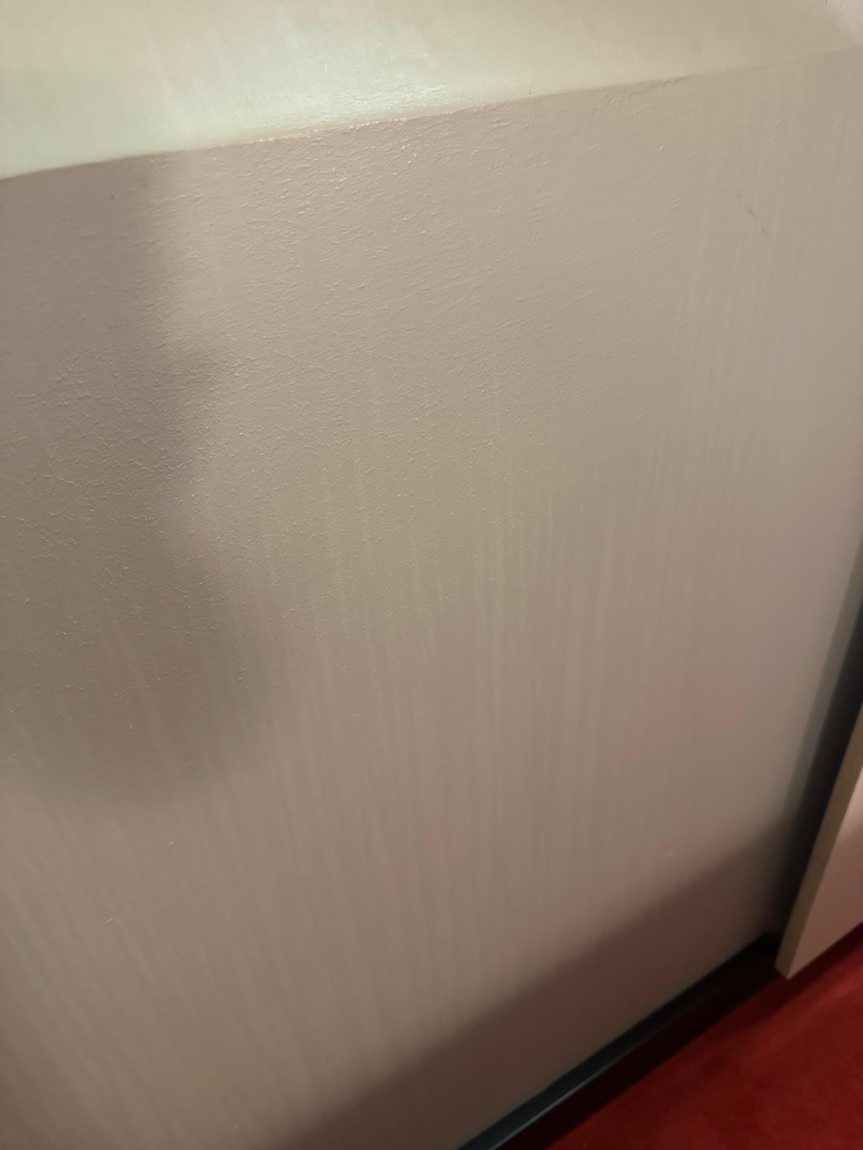 Punch hole on bathroom door 