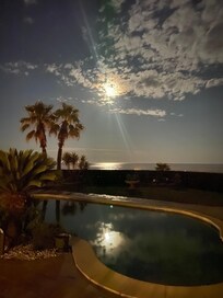 Pool and sea
