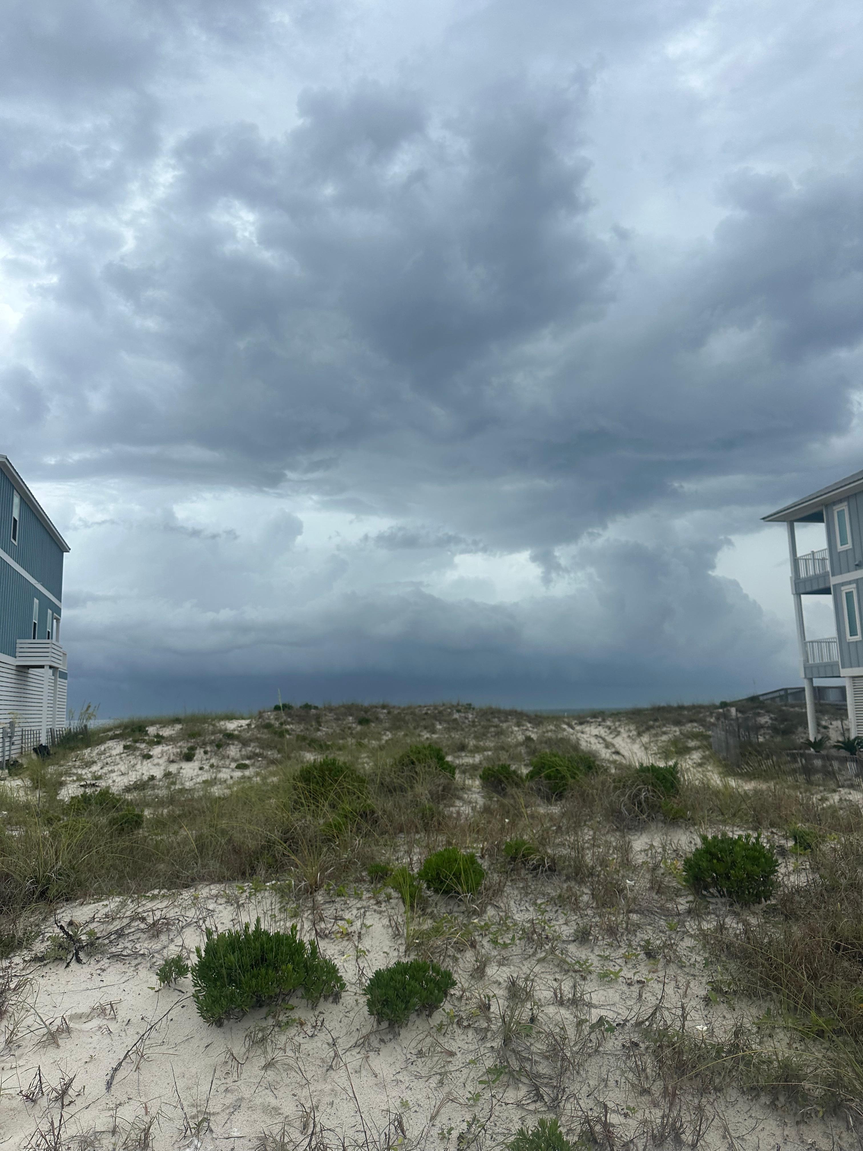 View from porch zoomed in. 