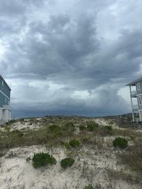 View from porch zoomed in.
