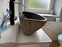 Lavabo sdb esthétique, mais pas très pratique