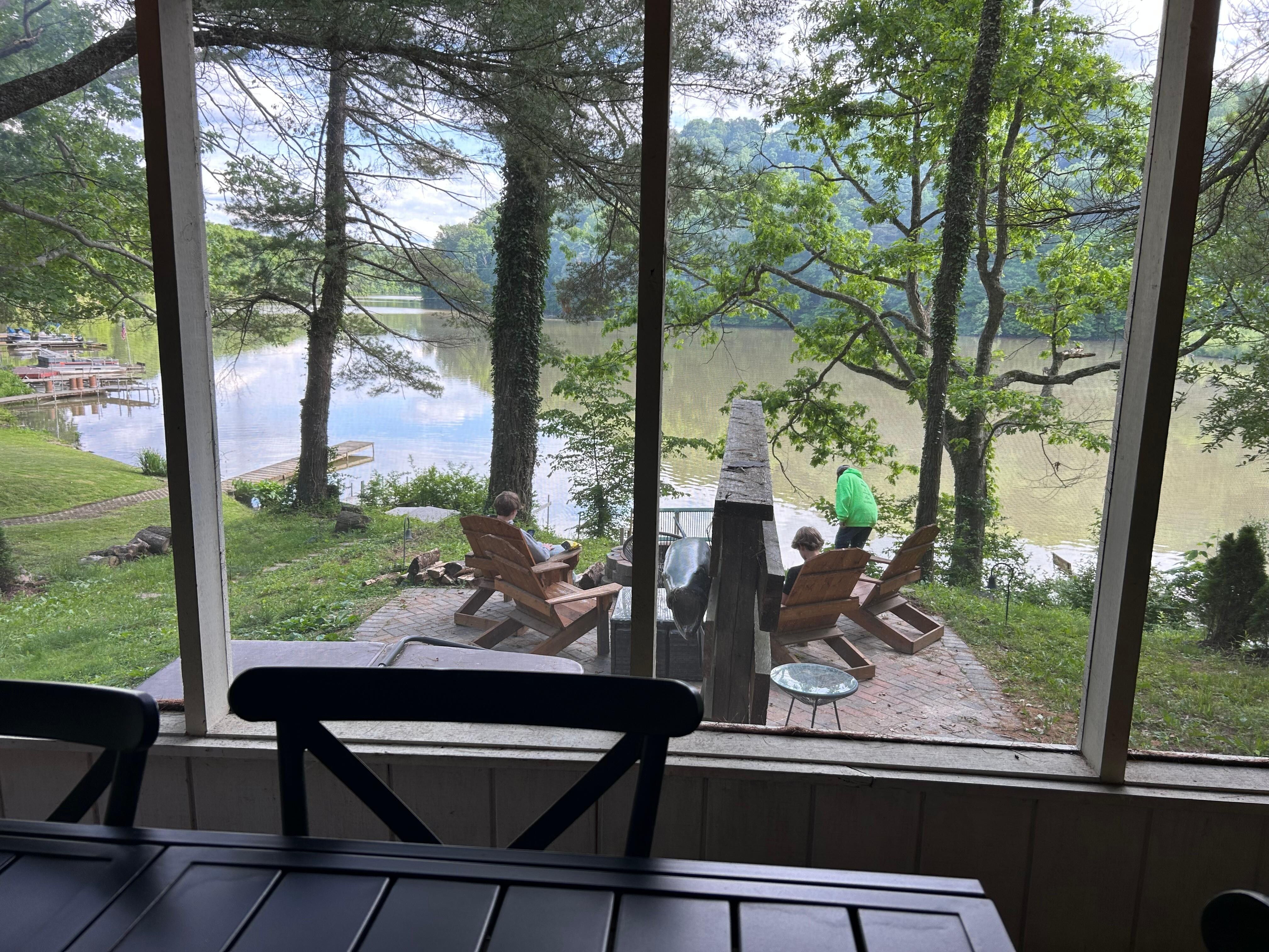 Screened porch