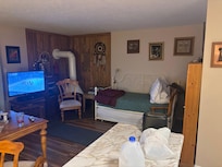 Definitely not feng shui designer home but warm and nice