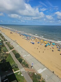 Great views from King room balcony