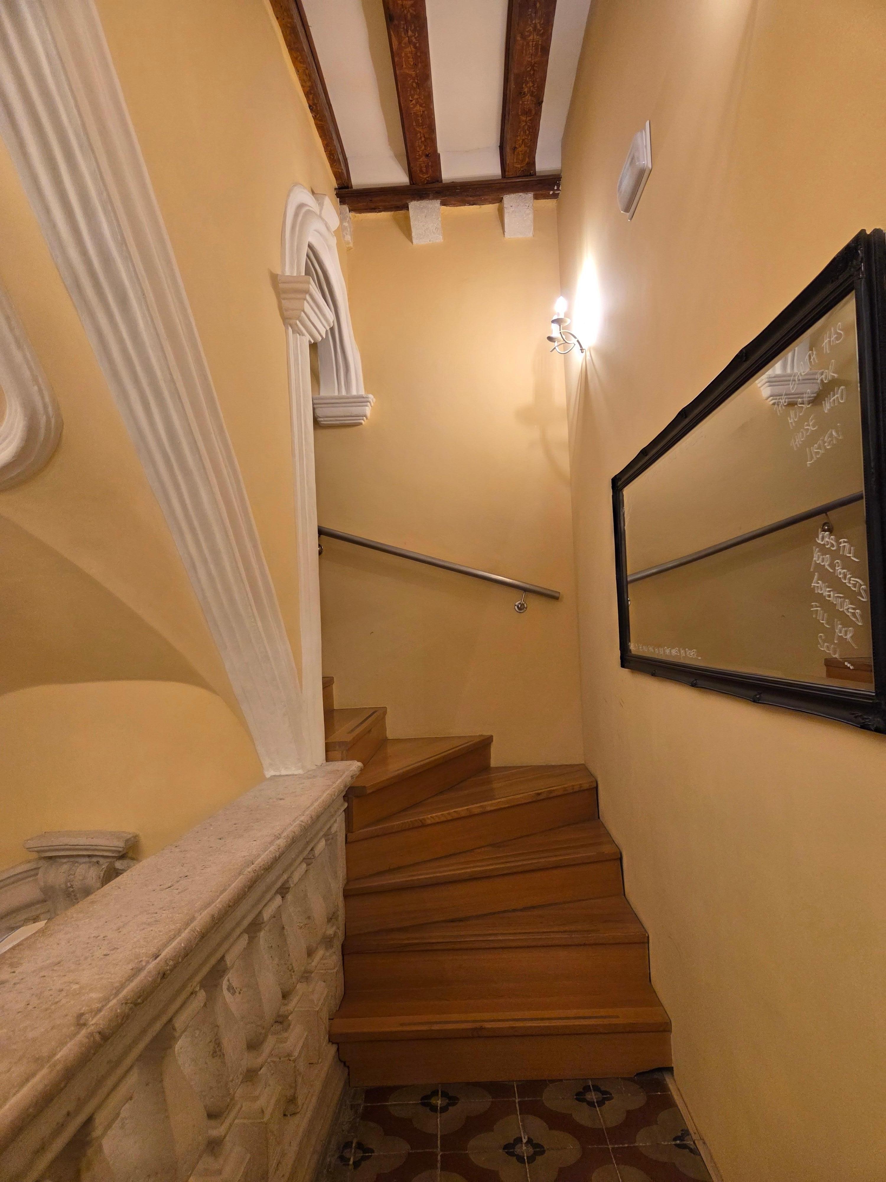 Almost to third floor