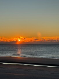 Beautiful sunrise from the front porch