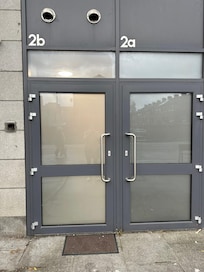 Front door to apartment