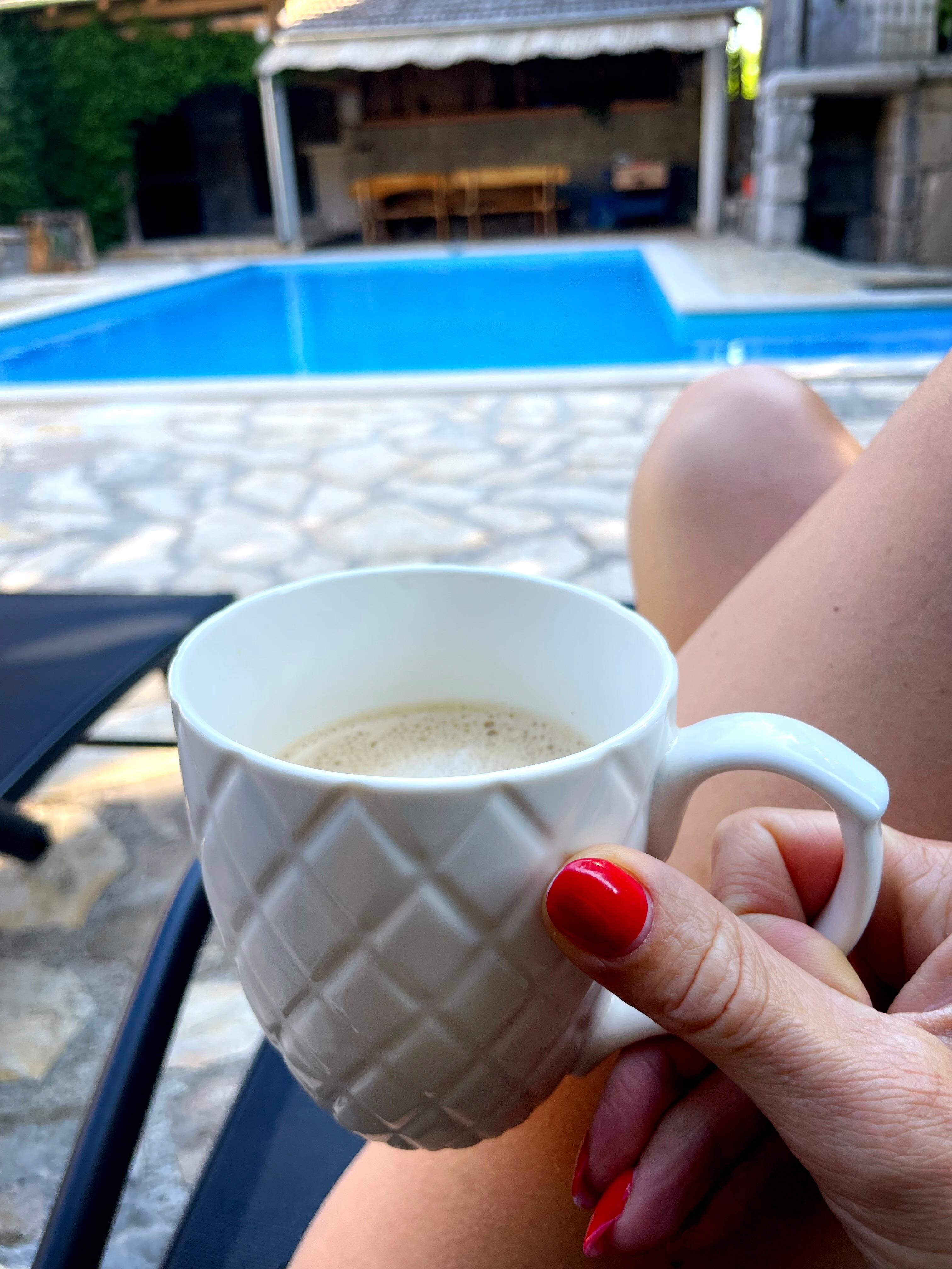 Der Pool war groß genug für alle! 