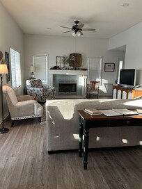 The beautiful living area!