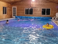 Amazing indoor pool.