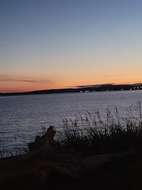 Sunset looking over to New Brunswick.