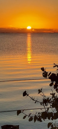 Sunrise from the deck