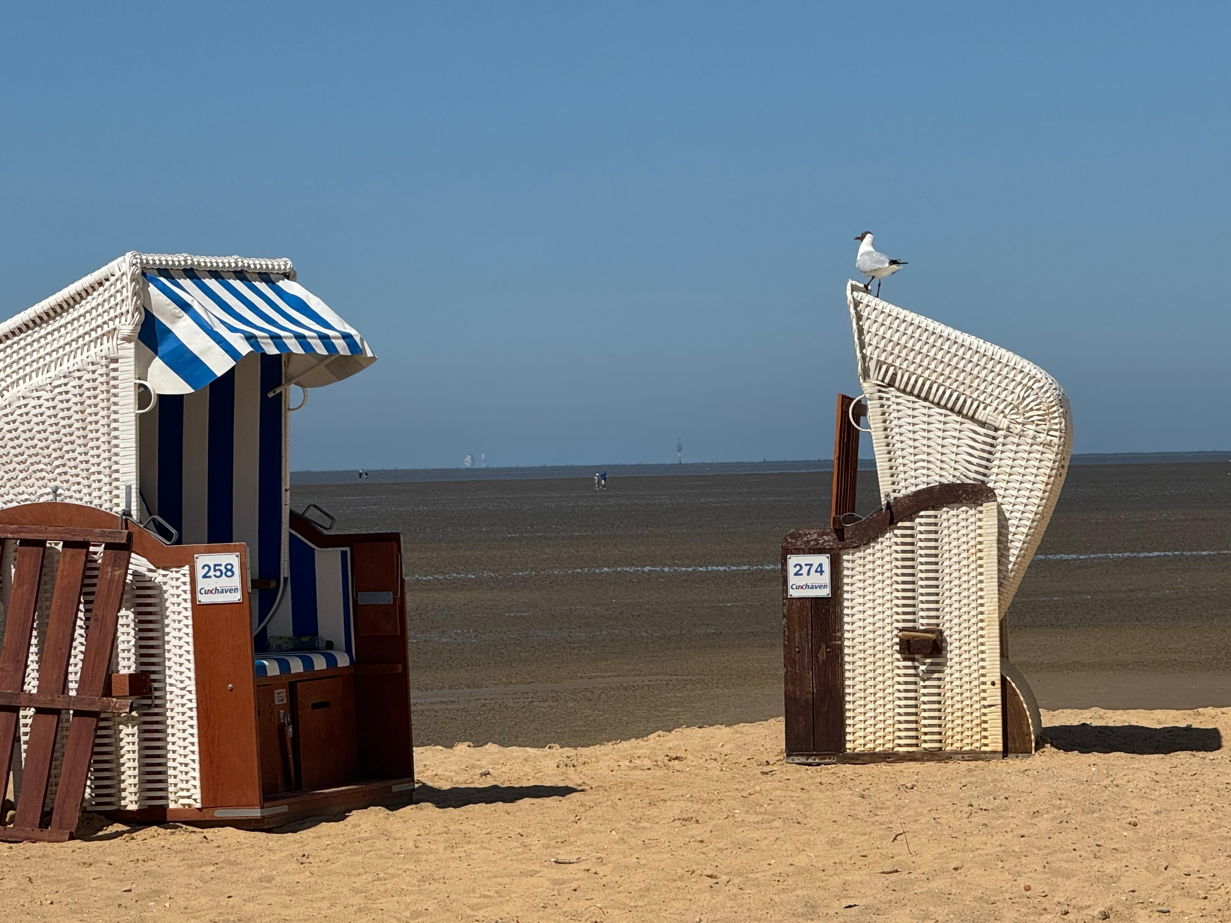 Der Strand ist super 